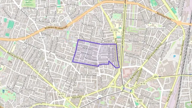 Appartement 95 m² trois pièces à vendre à Dijon