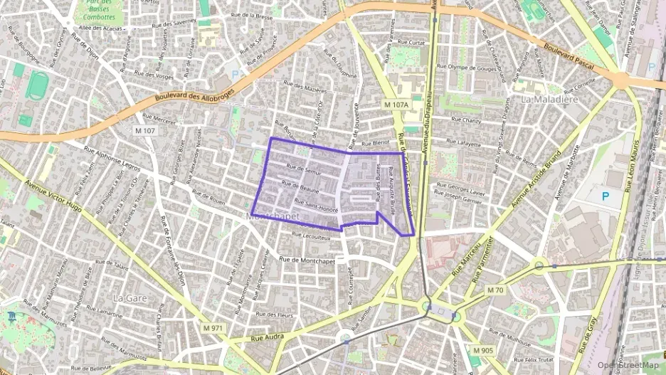 Appartement 30 m² deux pieces à vendre à Dijon