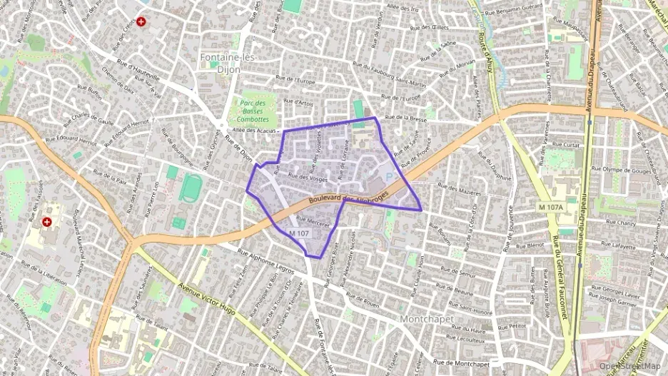 Appartement 42 m² deux pieces à vendre à Fontaine-lès-Dijon