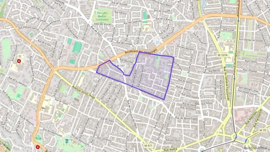 Appartement 57 m² trois pièces à vendre à Dijon Appartement 57 m² trois pièces à vendre à Dijon