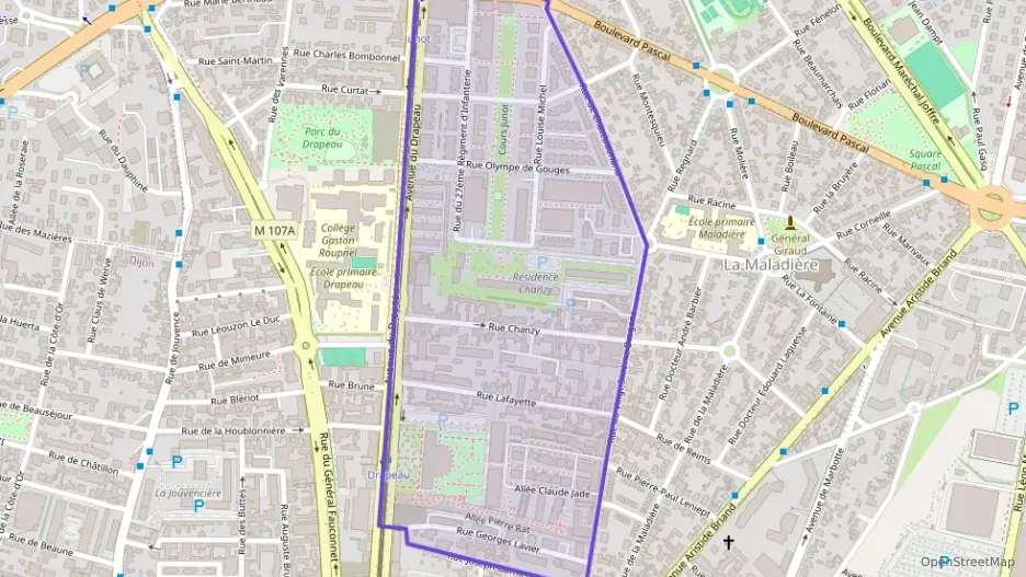 Appartement 75 m² cinq pièces à vendre à Dijon Appartement 75 m² cinq pièces à vendre à Dijon