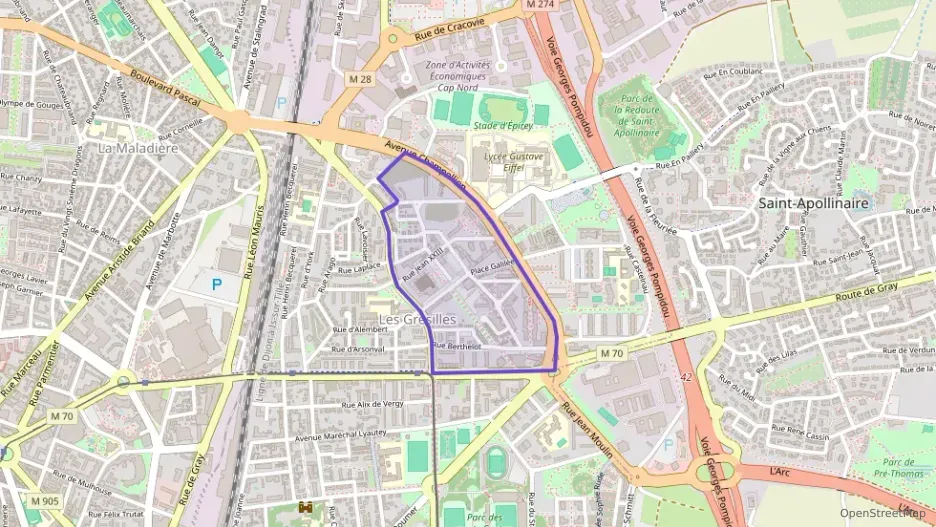 Appartement 66 m² quatre pièces à vendre à Dijon