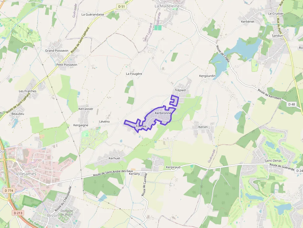 Appartement 35 m² deux pieces à vendre à Guérande