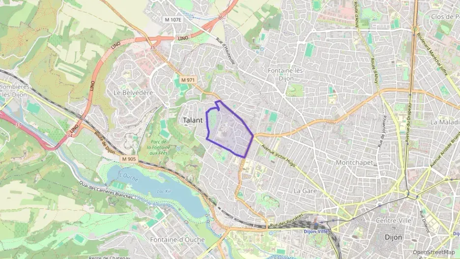 Appartement 68 m² quatre pièces à vendre à Talant