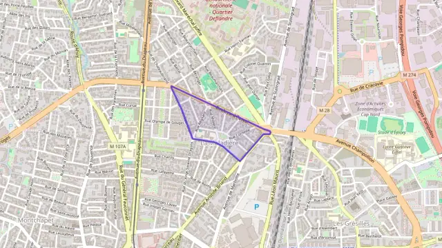 Appartement 64 m² trois pièces à vendre à Dijon