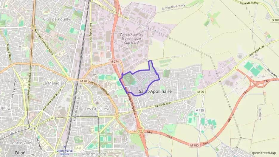 Appartement 84 m² quatre pièces à vendre à Saint-Apollinaire