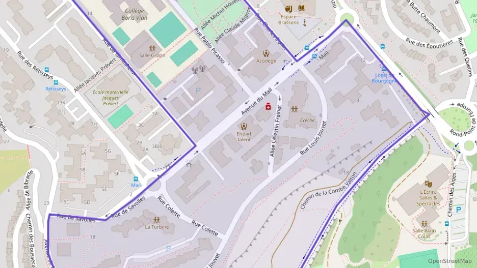 Appartement 51 m² deux pieces à vendre à Talant Appartement 51 m² deux pieces à vendre à Talant