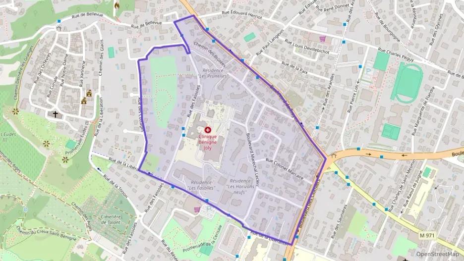 Appartement 70 m² trois pièces à vendre à Talant