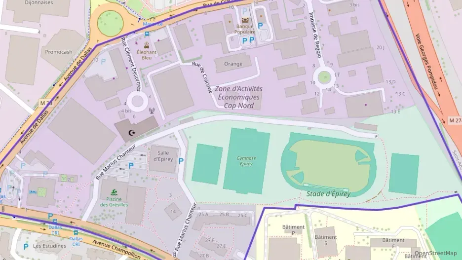 Appartement 40 m² deux pieces à vendre à Dijon