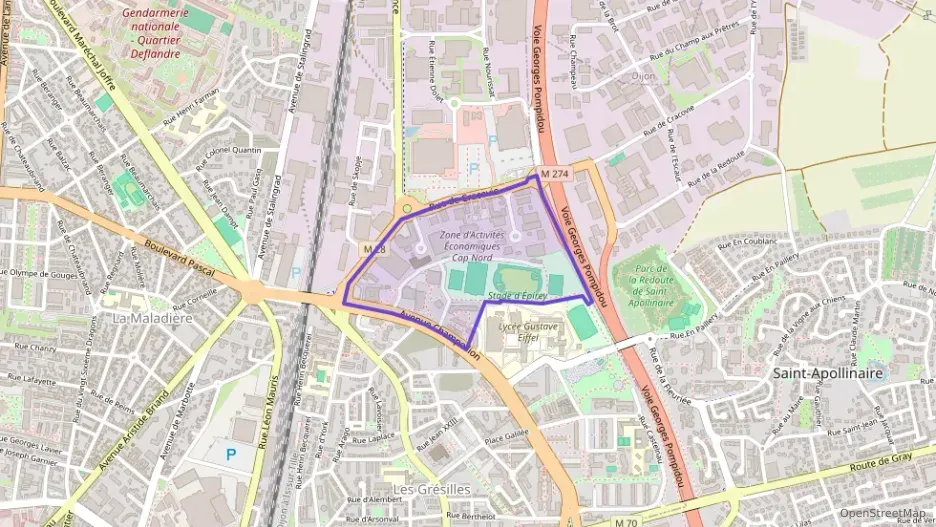 Appartement 40 m² deux pieces à vendre à Dijon