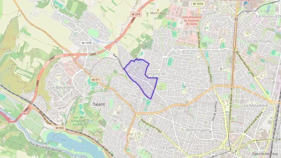 Appartement 46 m² deux pieces à vendre à Fontaine-lès-Dijon Appartement 46 m² deux pieces à vendre à Fontaine-lès-Dijon