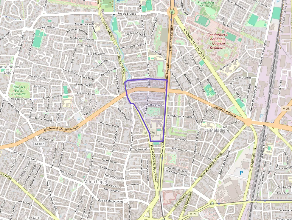 Appartement 96 m² 5 pièces à vendre à Dijon