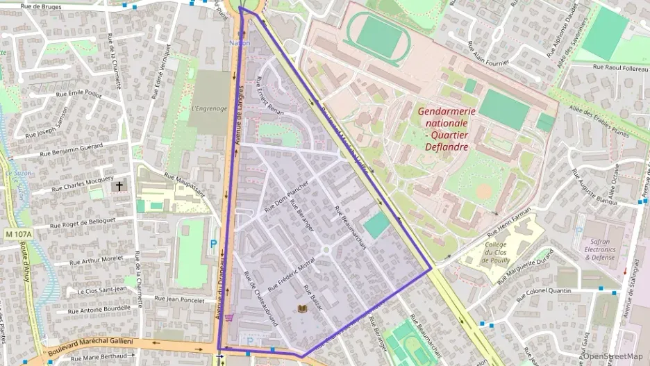 Appartement 70 m² trois pièces à vendre à Dijon