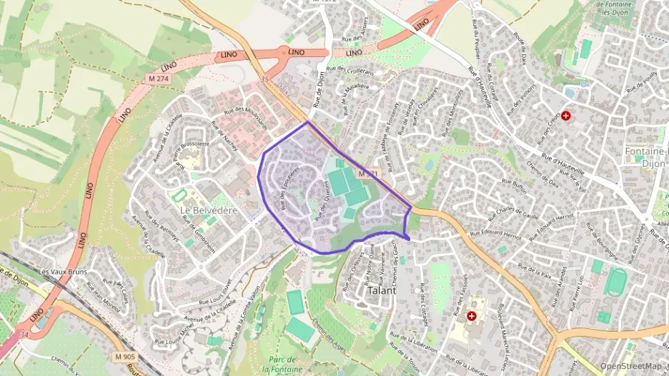 Appartement 58 m² deux pieces à vendre à Talant Appartement 58 m² deux pieces à vendre à Talant