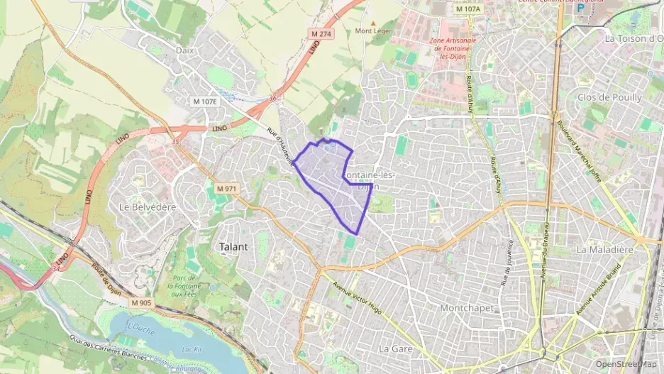 Appartement 60 m² trois pièces à vendre à Fontaine-lès-Dijon Appartement 60 m² trois pièces à vendre à Fontaine-lès-Dijon