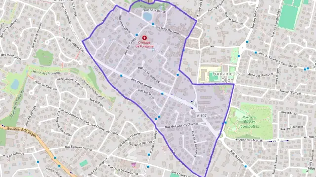 Appartement 45 m² deux pieces à vendre à Fontaine-lès-Dijon