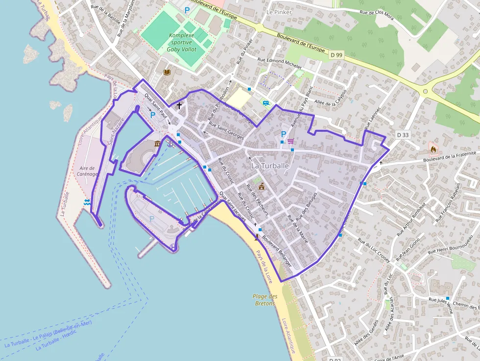 Appartement 46 m² trois pièces à vendre à La Turballe