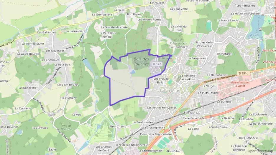 Appartement 40 m² deux pieces à vendre à Ballan-Miré Appartement 40 m² deux pieces à vendre à Ballan-Miré