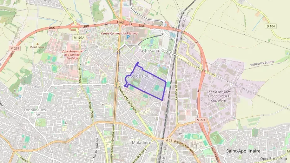 Appartement 67 m² trois pièces à vendre à Dijon Appartement 67 m² trois pièces à vendre à Dijon