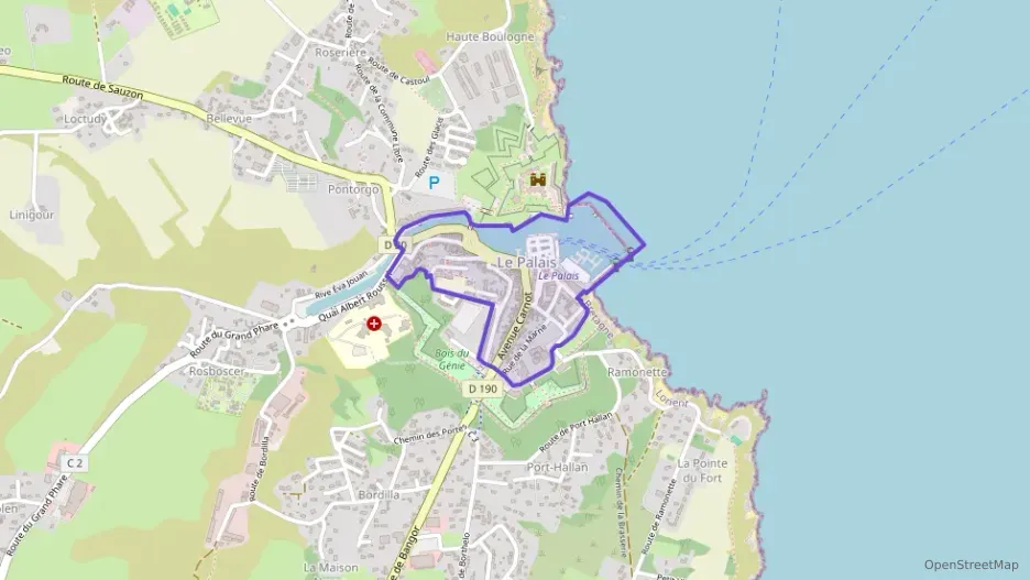 Appartement 47 m² deux pieces à vendre à Le Palais