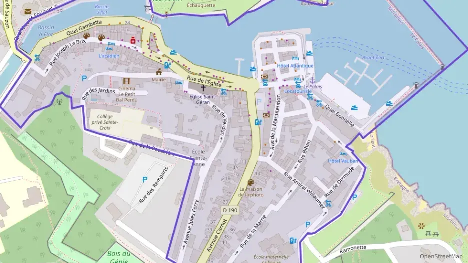 Appartement 43 m² deux pieces à vendre à Le Palais