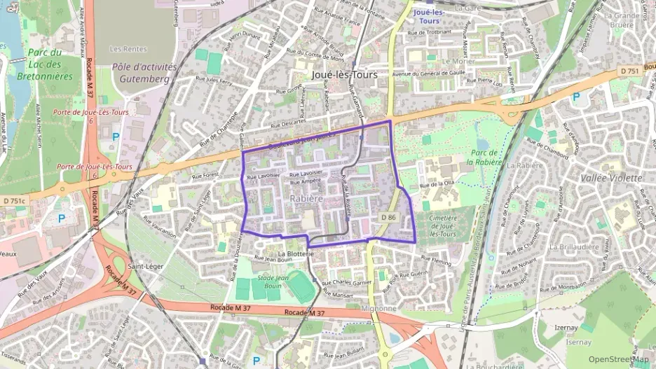 Appartement 90 m² trois pièces à vendre à Joué-lès-Tours