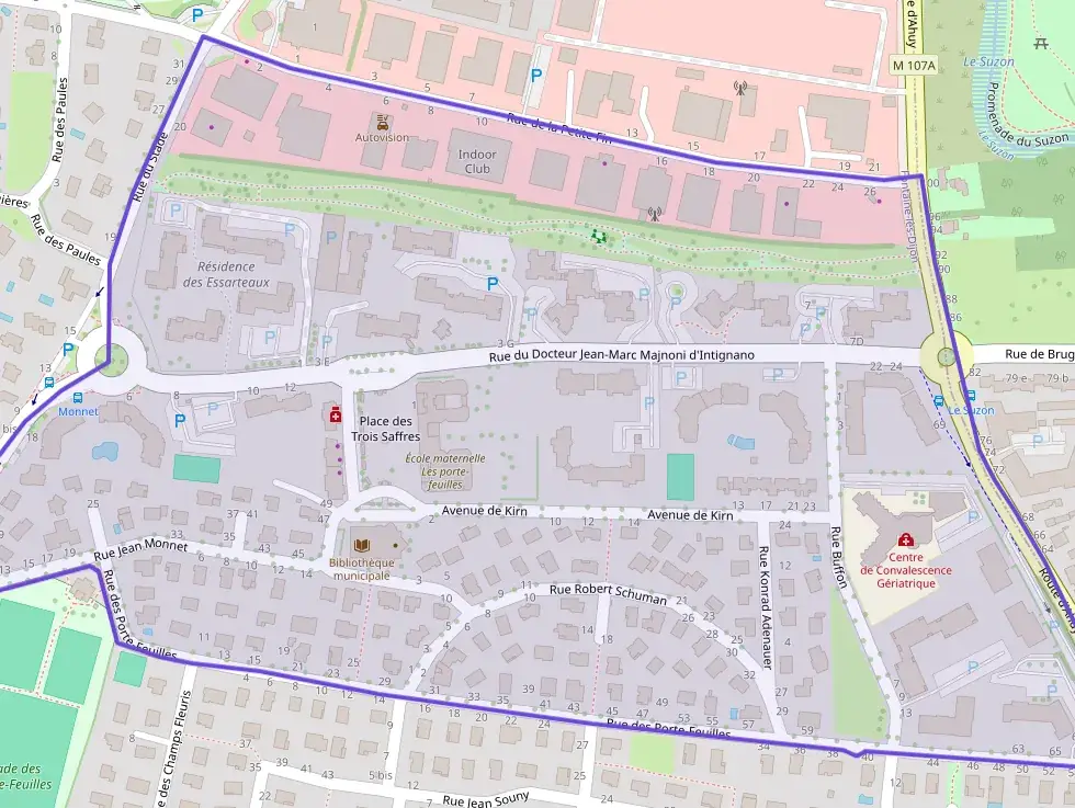 Appartement 56 m² deux pieces à vendre à Fontaine-lès-Dijon