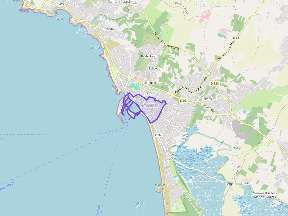 Appartement 52 m² deux pieces à vendre à La Turballe