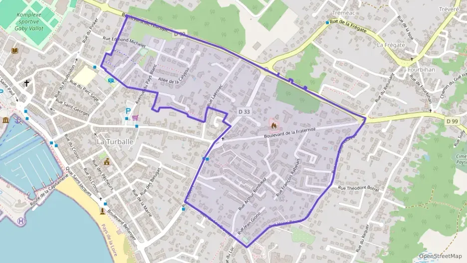 Appartement 45 m² deux pieces à vendre à La Turballe