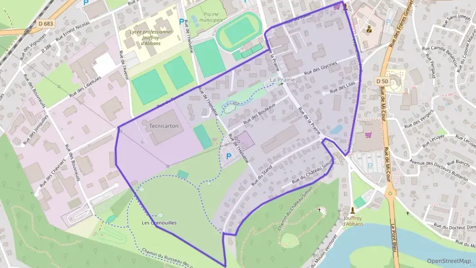 Appartement 75 m² quatre pièces à vendre à Baume-les-Dames Appartement 75 m² quatre pièces à vendre à Baume-les-Dames