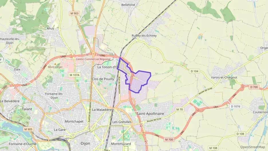 Appartement 160 m² cinq pièces à vendre à Dijon