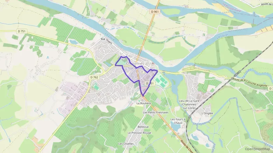 Appartement 61 m² trois pièces à vendre à Chalonnes-sur-Loire