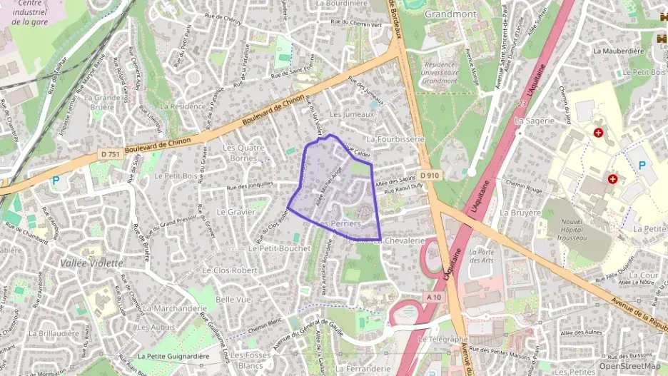 Appartement 42 m² deux pieces à vendre à Chambray-lès-Tours Appartement 42 m² deux pieces à vendre à Chambray-lès-Tours