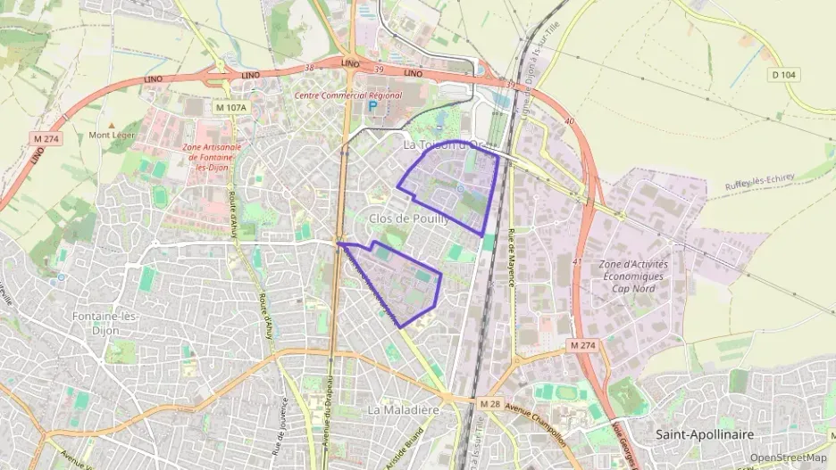 Appartement 24 m² une piece à vendre à Dijon