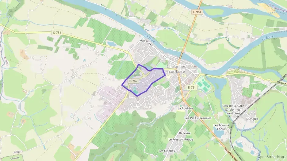 Appartement 56 m² trois pièces à vendre à Chalonnes-sur-Loire