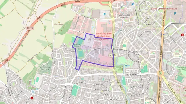 Appartement 52 m² deux pieces à vendre à Fontaine-lès-Dijon