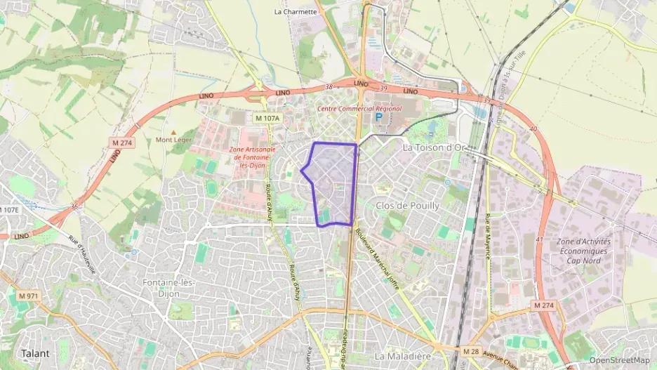 Appartement 87 m² quatre pièces à vendre à Dijon Appartement 87 m² quatre pièces à vendre à Dijon