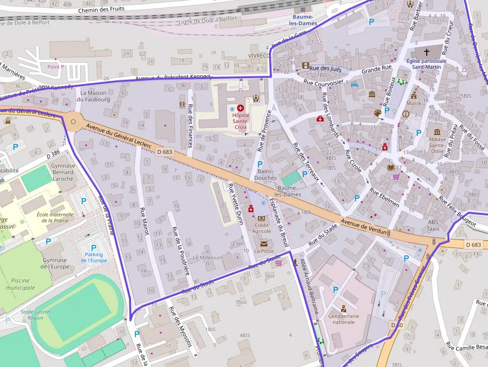 Appartement 87 m² deux pieces à vendre à Baume-les-Dames