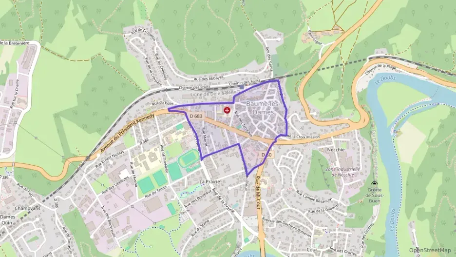 Appartement 96 m² quatre pièces à vendre à Baume-les-Dames Appartement 96 m² quatre pièces à vendre à Baume-les-Dames