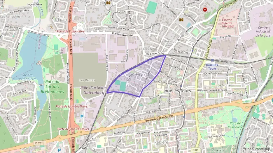 Appartement 51 m² deux pieces à vendre à Joué-lès-Tours Appartement 51 m² deux pieces à vendre à Joué-lès-Tours