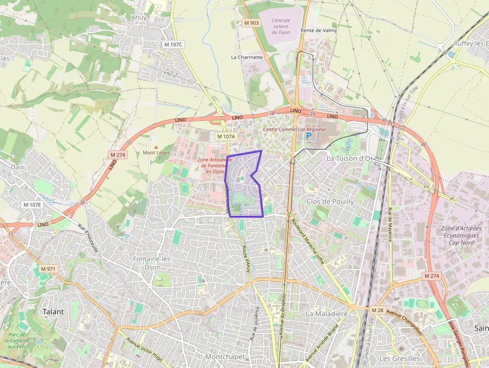 Appartement 25 m² une piece à vendre à Dijon Appartement 25 m² une piece à vendre à Dijon