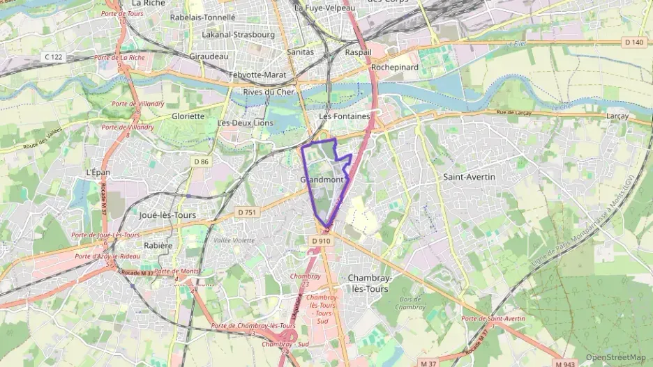 Appartement 45 m² deux pieces à vendre à Tours Appartement 45 m² deux pieces à vendre à Tours