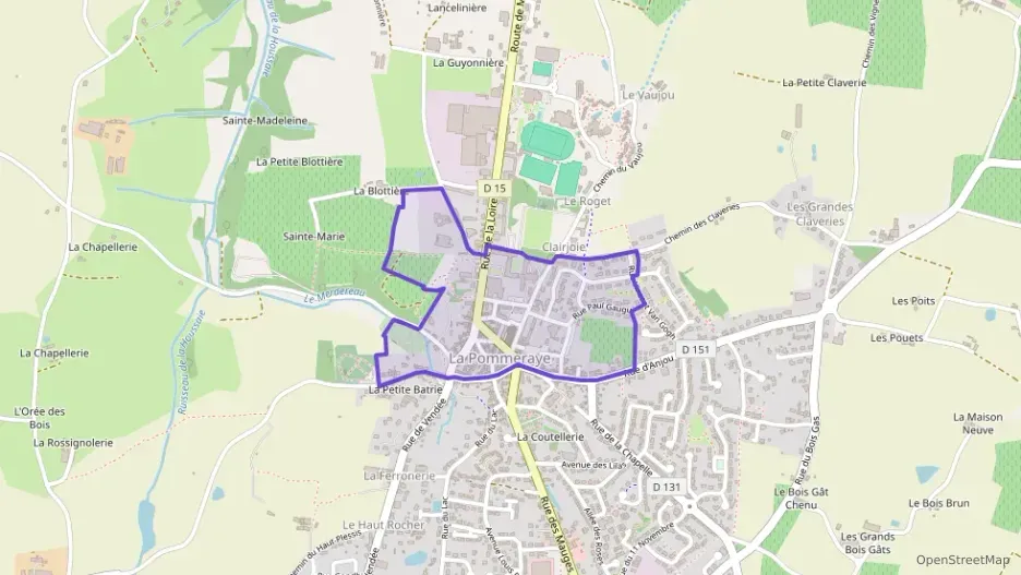 Appartement 19 m² deux pieces à vendre à Mauges-sur-Loire