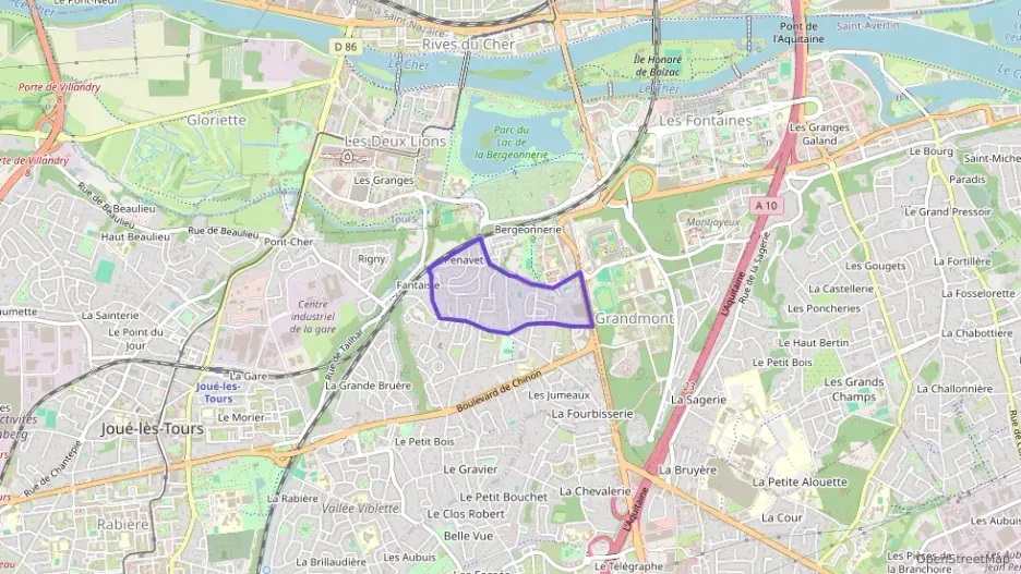 Appartement 62 m² quatre pièces à vendre à Joué-lès-Tours