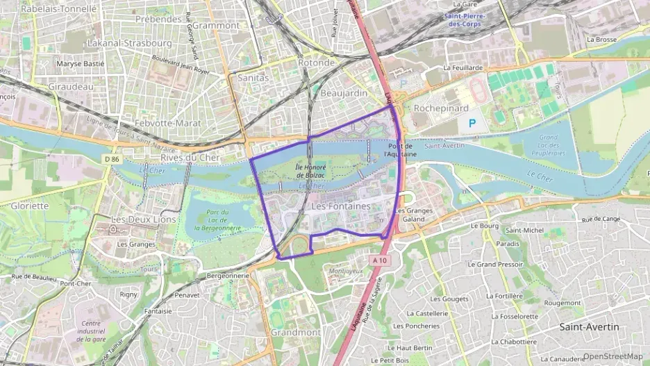 Appartement 76 m² quatre pièces à vendre à Tours Appartement 76 m² quatre pièces à vendre à Tours