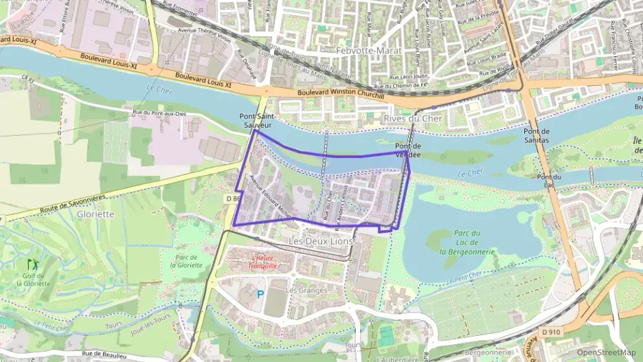 Appartement 65 m² trois pièces à vendre à Tours