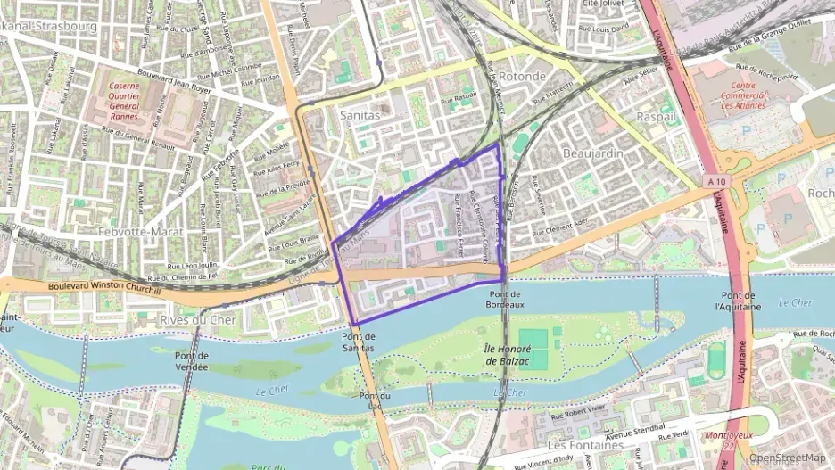 Appartement 26 m² une piece à vendre à Tours