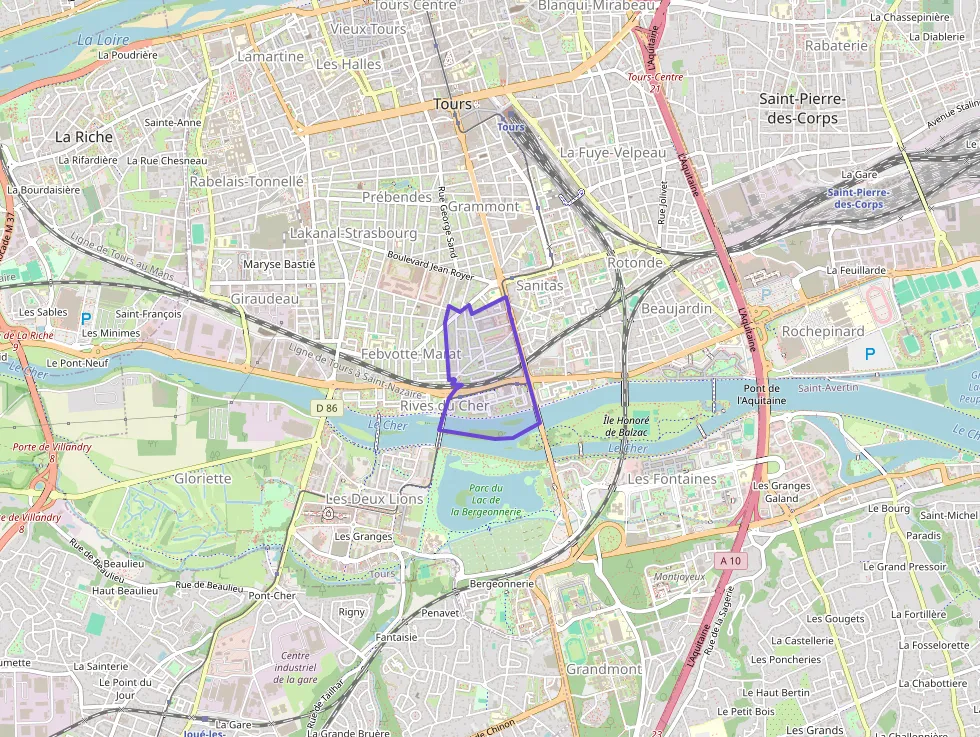 Appartement 105 m² 5 pièces à vendre à Tours