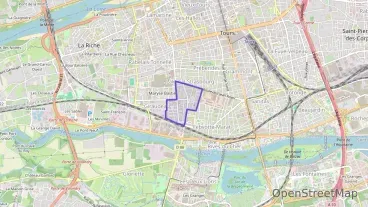 Appartement de deux pièces 50 m² à vendre  à Tours