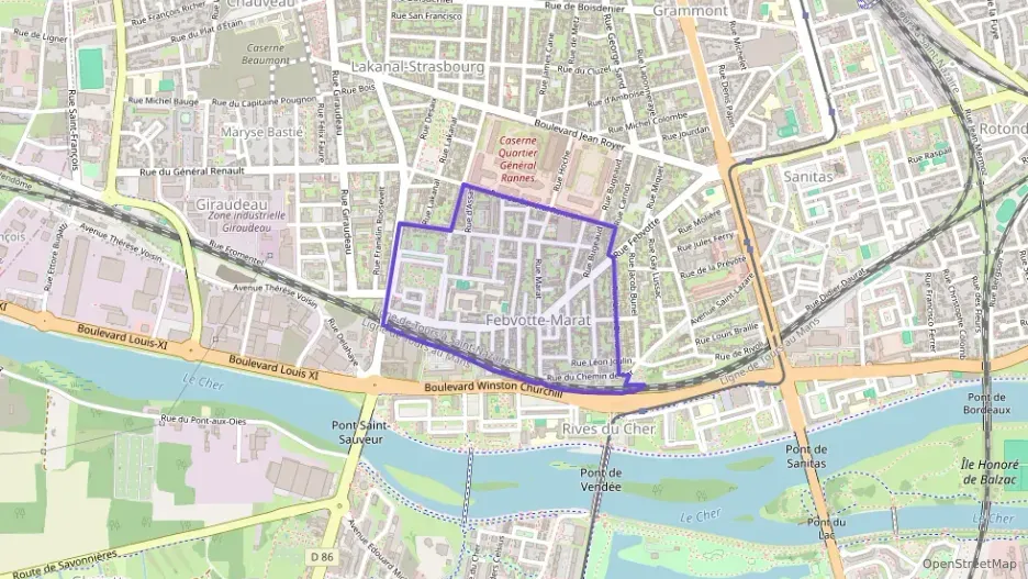 Appartement 48 m² deux pieces à vendre à Tours Appartement 48 m² deux pieces à vendre à Tours